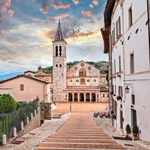 Centrum van Spoleto