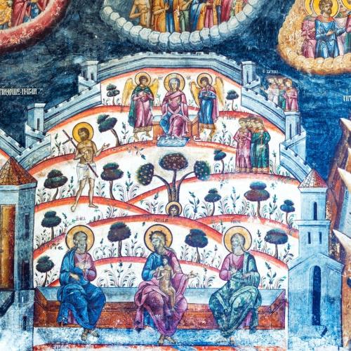 Cozia Klooster, fresco's