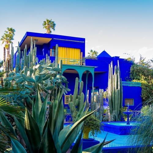 Marrakech, Tuinen van Majorelle