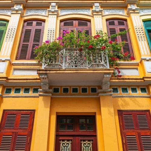 Hanoi, huizen met Frans koloniaal verleden