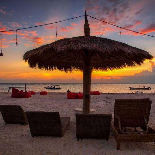 Zonsondergang Gili Air