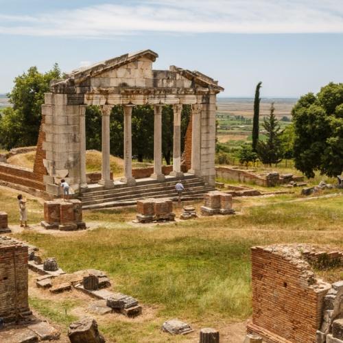 Façade van de raadzaal, Apollonia