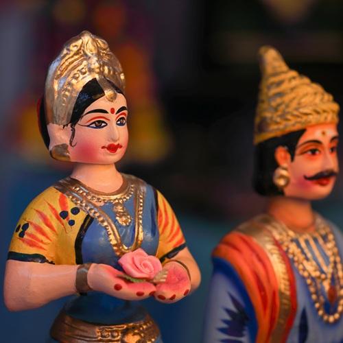 Tanjore, poppetjes