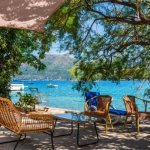 Dubrovnik, terras aan het water