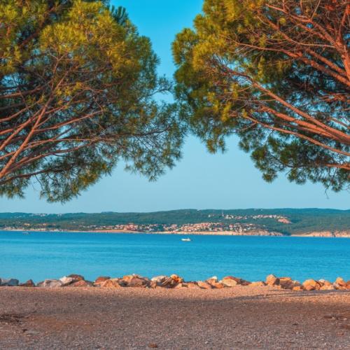 Kvarner Baai, strand