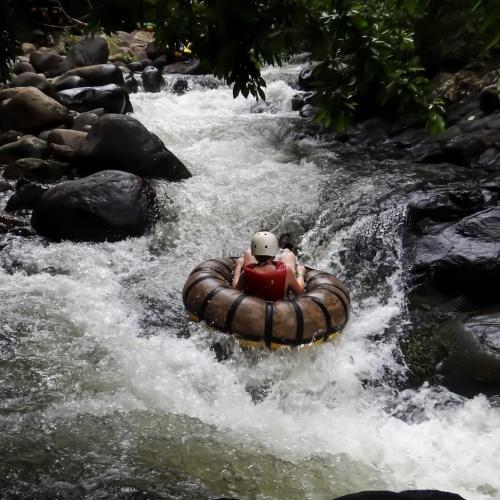 Wildwater tubing in Rincón de la Vieja
