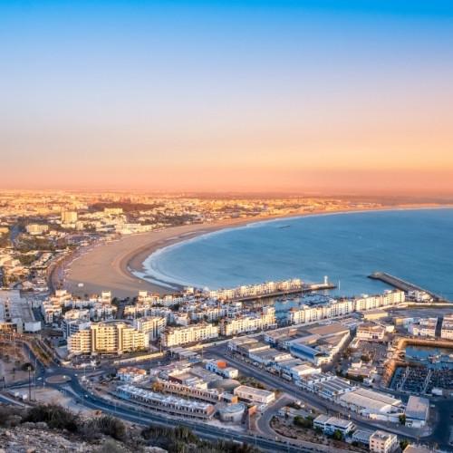 Agadir, luchtfoto
