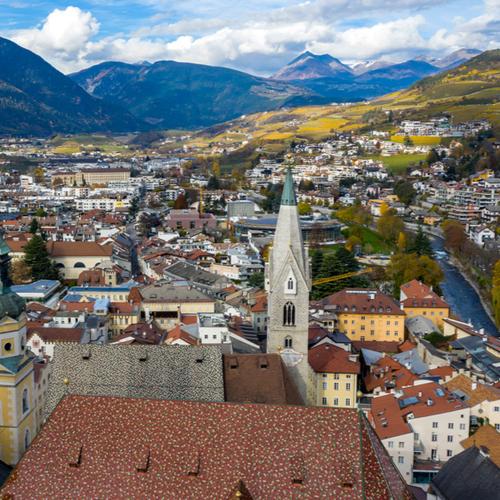Uitzicht op Bressanone
