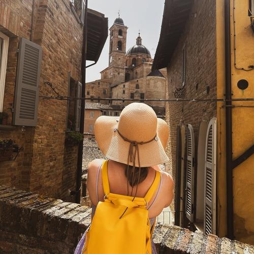 Toerist in Urbino