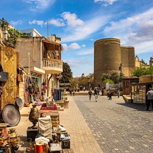Bakoe, Icherisheher met de Maiden Tower 