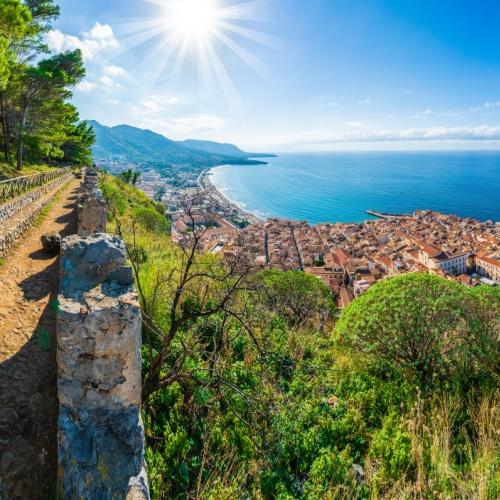 Uitzicht vanaf La Rocca