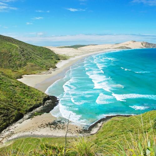 Strand bij cape Reigna