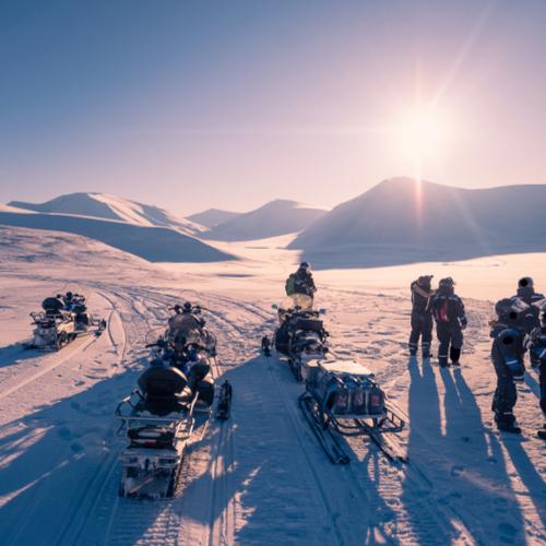 Tromso sneeuwscooter