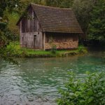 Rastoke, schuur