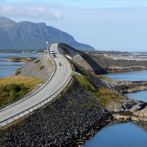 Atlantic Road, Noorwegen