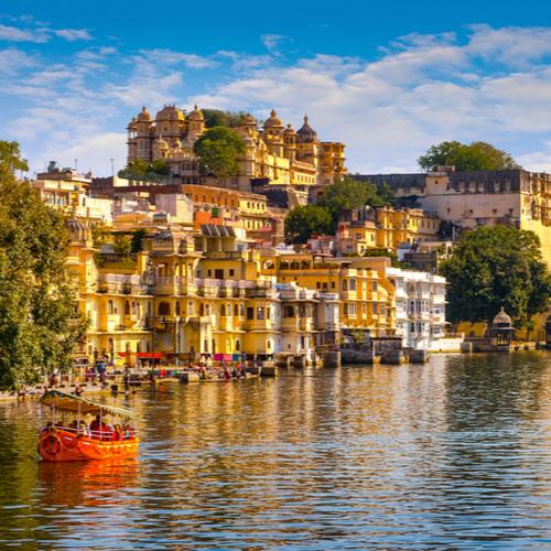 Udaipur, stadspaleis