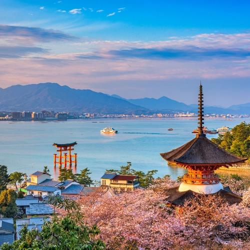 Het heilige eiland Miyajima