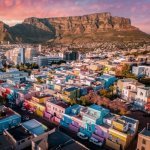 Bo-kaap vanaf bovenaf, Kaapstad
