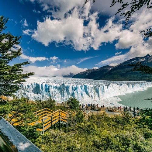 Wandelpad naar de Perito Moreno-gletsjer