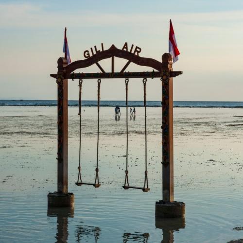 Schommel op Gili Air