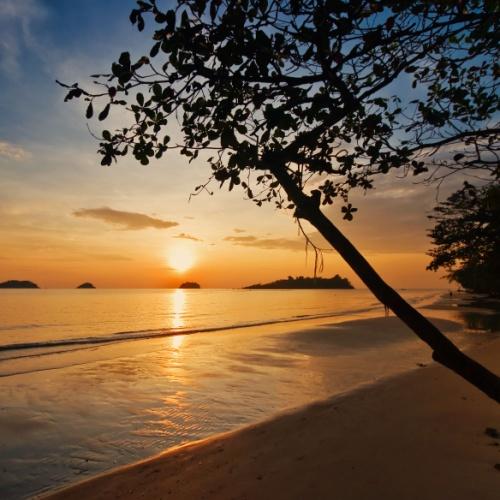 Koh Chang, zonsondergang