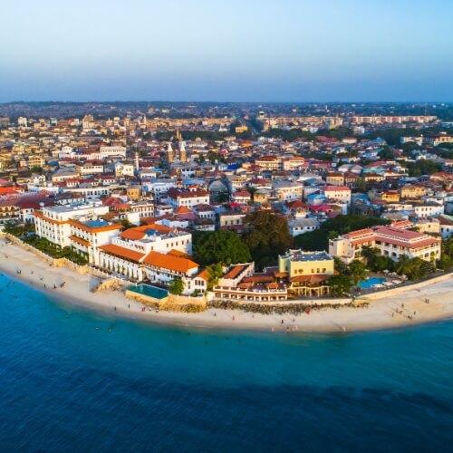 Zanzibar Town, aanzicht