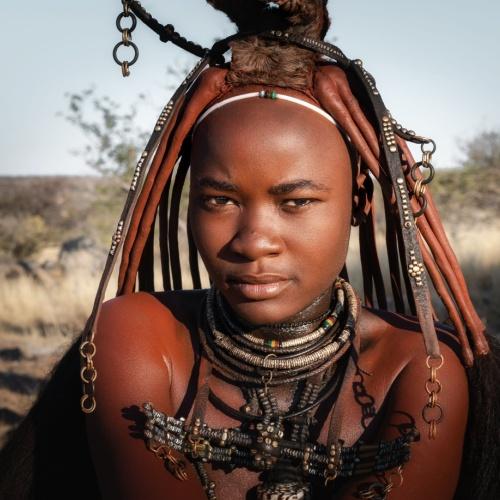 Himba vrouw