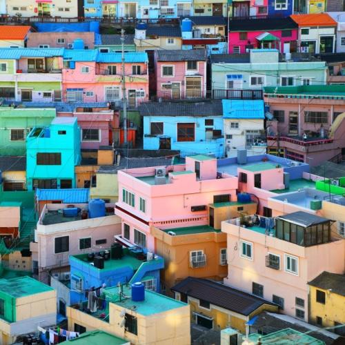 Gamcheon Culture Village district in Busan