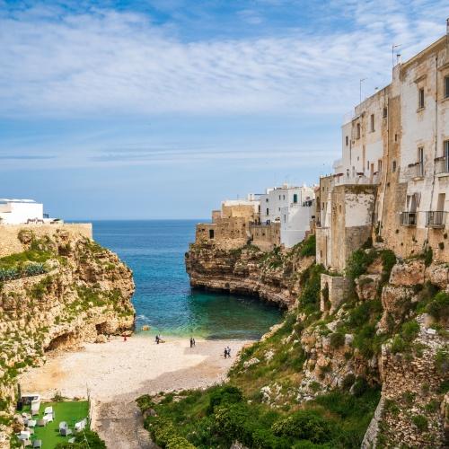 Polignano a Mare strand