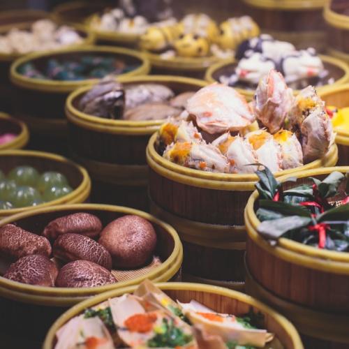 Traditionele street food in Shanghai