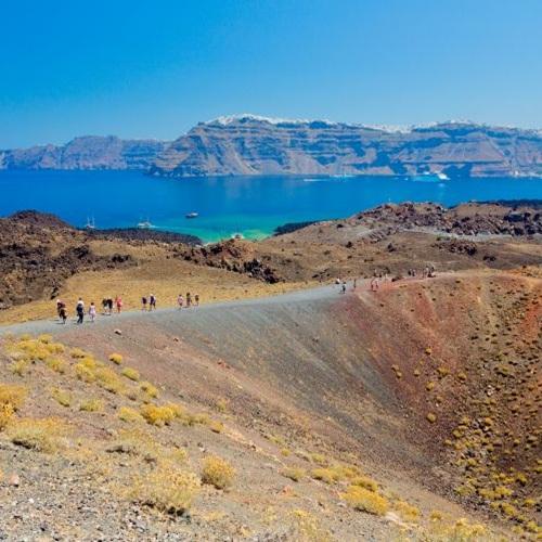 Santorini, vulkaan