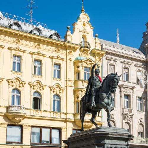 Zagreb, plein