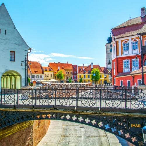 Sibiu, oude stad