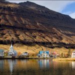 Seydisfjordur, IJsland