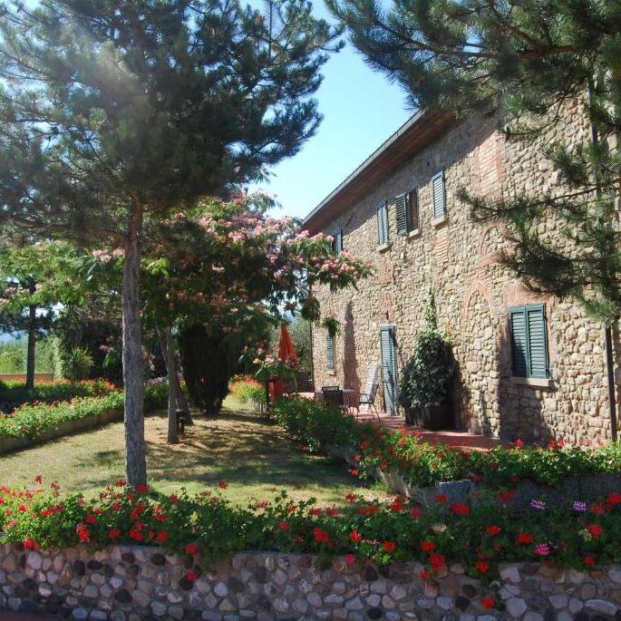 Fattoria Belvedere, tuin