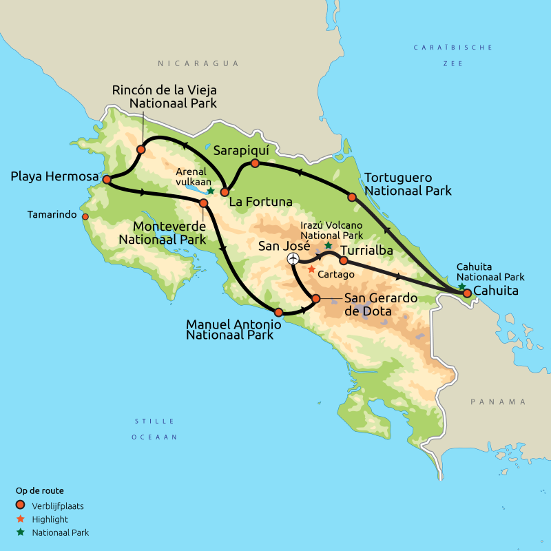 Het Mooiste van Costa Rica