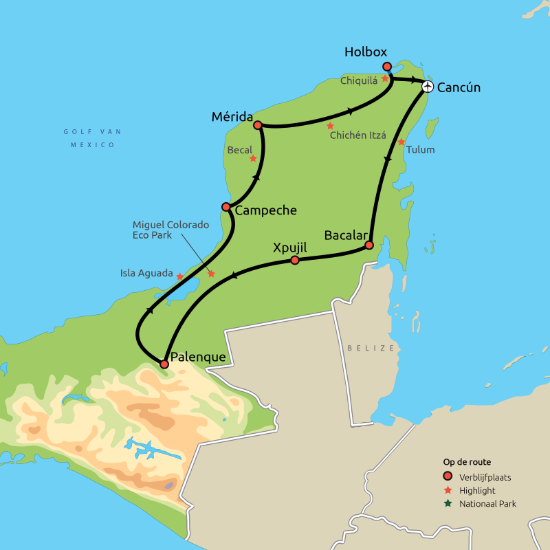 Hoogtepunten van Yucatán incl. Holbox (vanaf november)