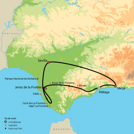 Hoogtepunten van Andalusië'