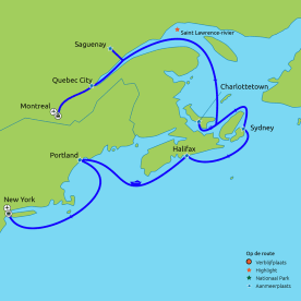Rondreis & Cruise Oost-Canada & New England