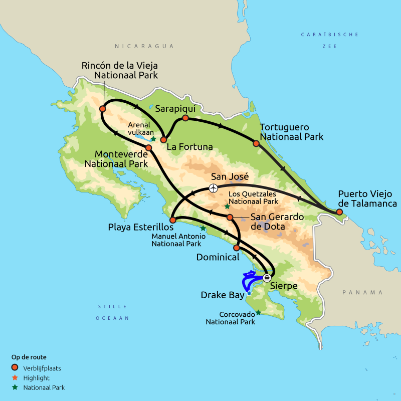 Costa Rica Compleet 23-dagen