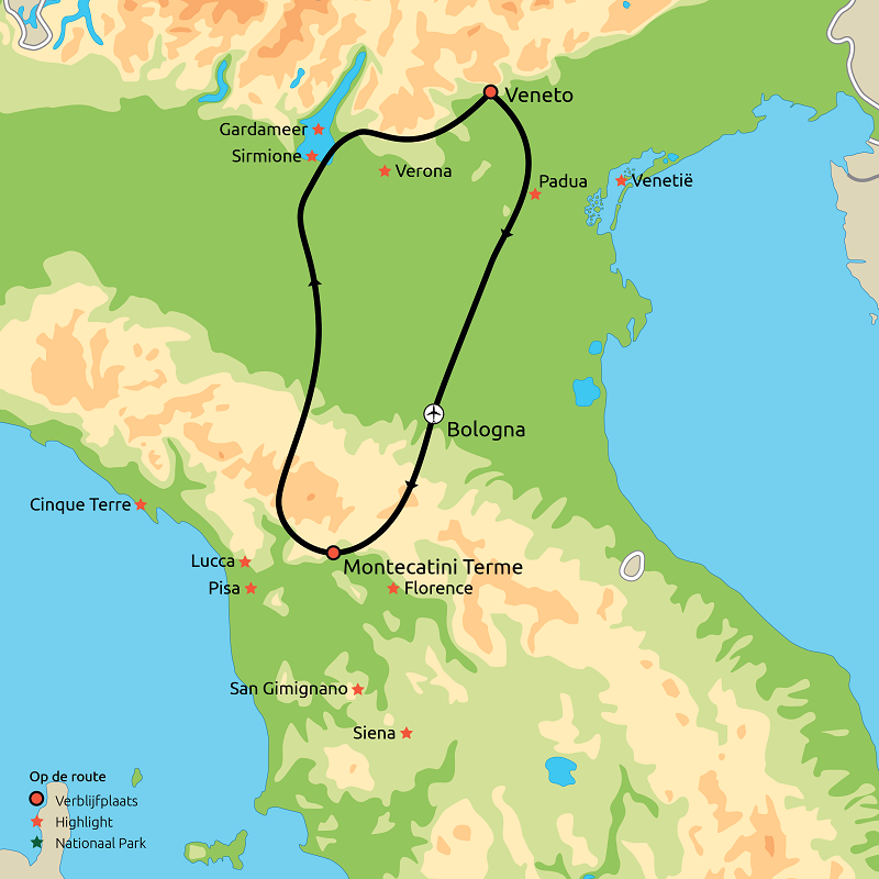 Cinque Terre, Florence & Venetië