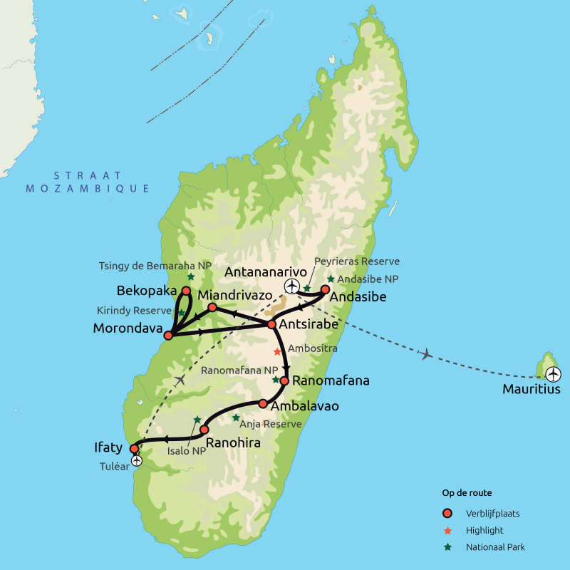 Madagaskar & Tropisch Mauritius