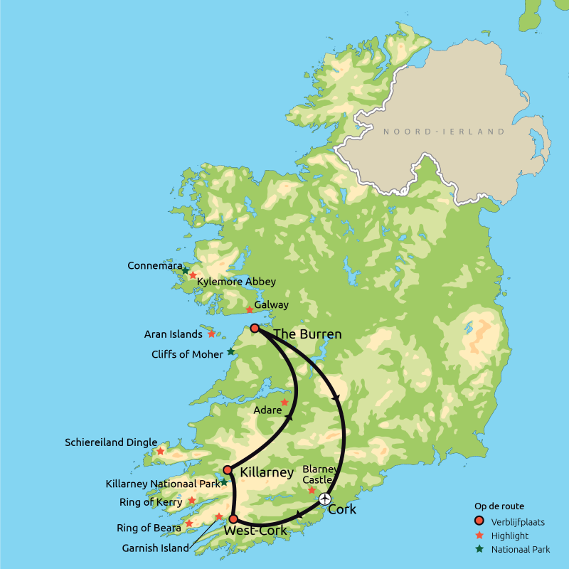 Het ongerepte zuidwesten van Ierland