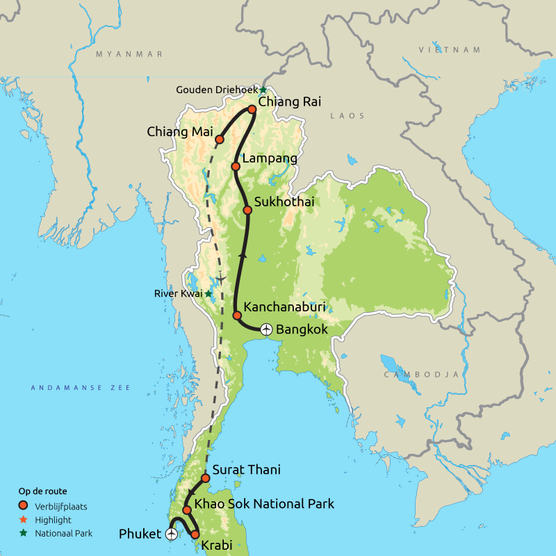 Thailand Compleet incl. Phuket