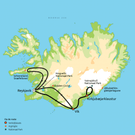 Het Beste van Zuid-IJsland & Schiereiland Sn&aelig;fellsnes