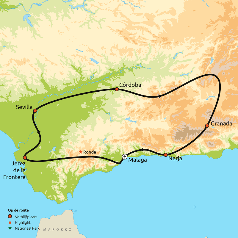 Relaxt door Geliefd Andalusië