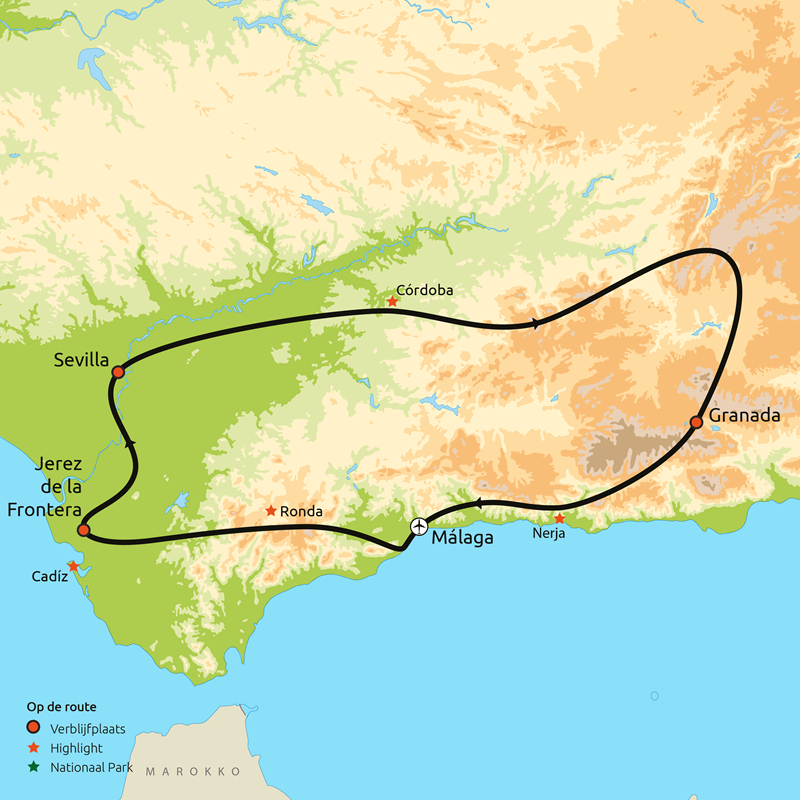Relaxt door Geliefd Andalusië