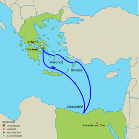 Rondreis & Cruise Griekenland en Egypte
