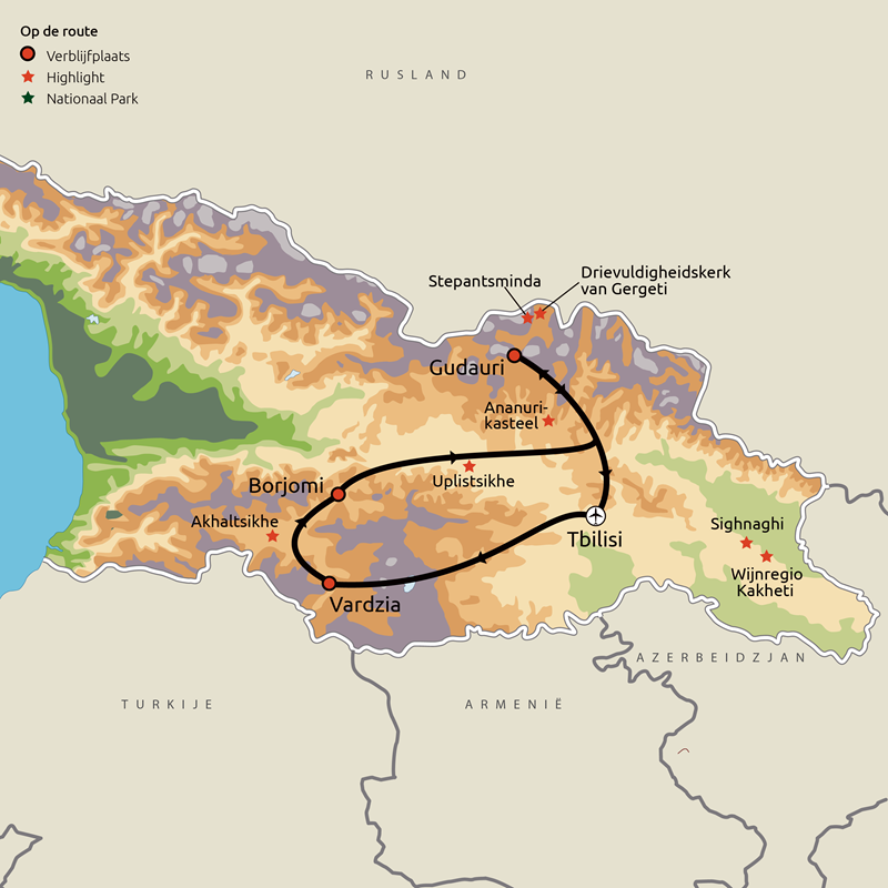 Hoogtepunten van Georgië