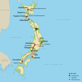 Hoogtepunten van Japan & Hokkaido